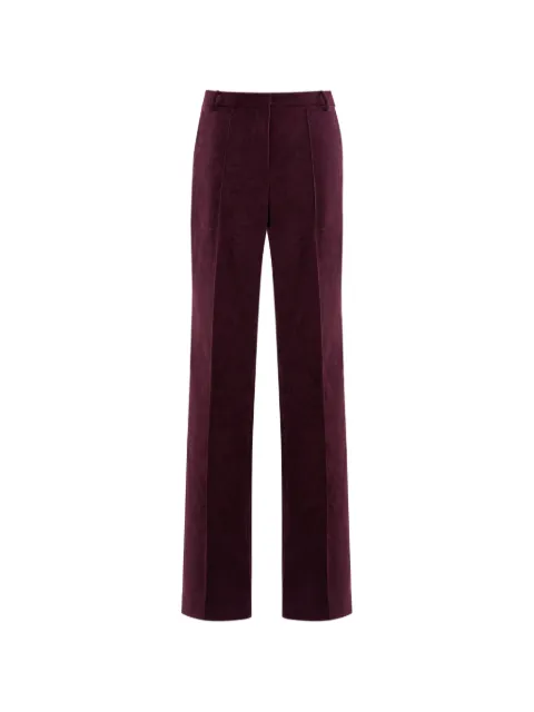 Saiid Kobeisy straight-cut trousers Purple RTWFW25PT06