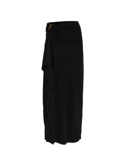 Christopher Esber Bezel Quartz Cascade maxi skirt Black 260147460
