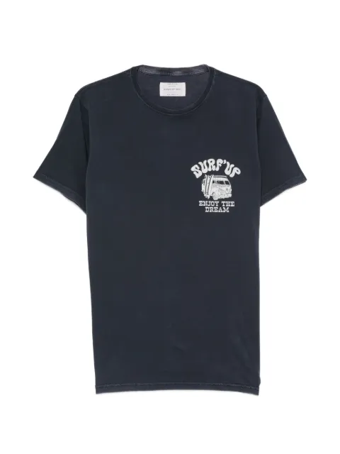 BOWERY graphic-print T-shirt Blue 48BWTMA131