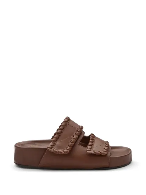 ATP Atelier Furlo touch-strap slides Brown 123319