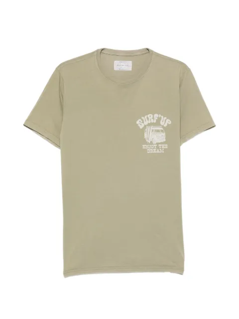 BOWERY graphic-print T-shirt Green 48BWTMA131