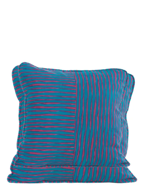 CAVALLI E NASTRI VINTAGE striped cushion Blue WCV23041133