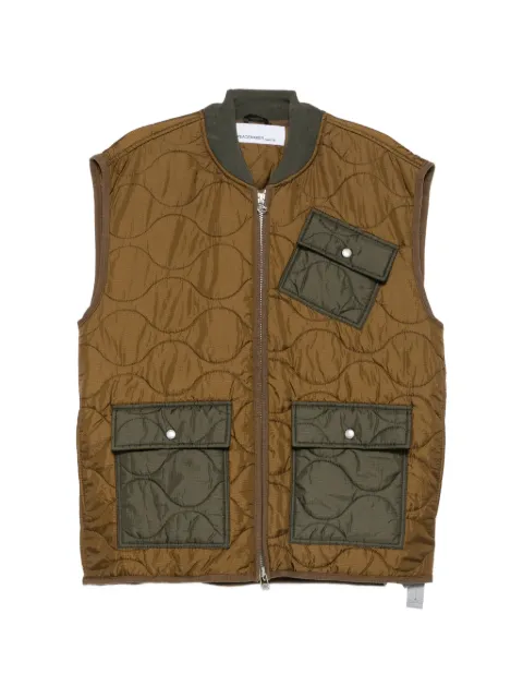 Peacemaker Oamc quilted gilet Grey PCM3OG01ANY001