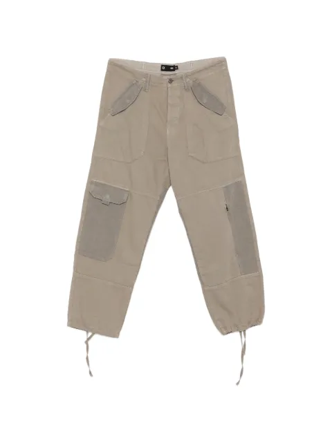 TRC panelled cargo trousers Neutrals TRC007305C3218