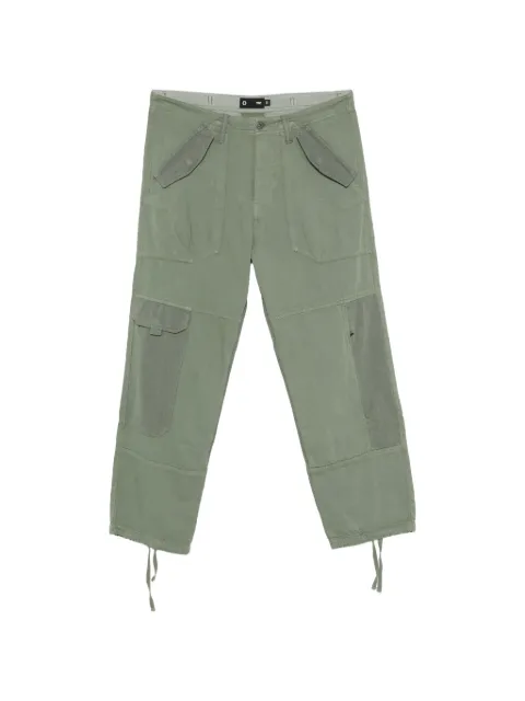 TRC panelled cargo pants Green TRC007305C3218