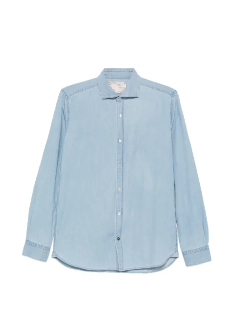 Alley Docks 963 chambray-finish shirt Blue AU26S02CAJEANS06030A