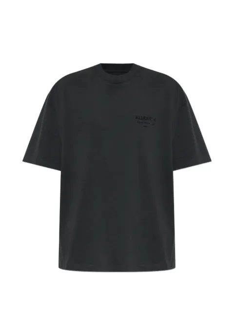 AllSaints Xander logo-embroidered T-shirt Black M030JC