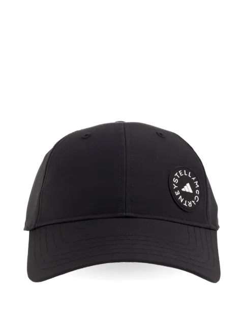 adidas by Stella McCartney x Stella McCartney logo-patch baseball cap Black IP0394