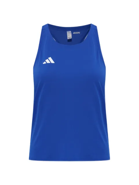 adidas Adizero logo-print tank top Blue IT1457