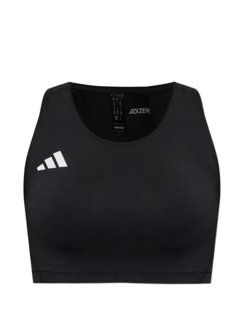 adidas Adizero logo-print top Black IY5506