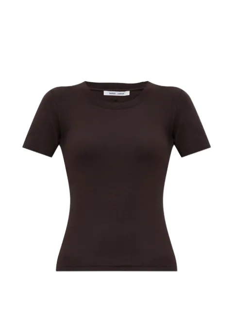 SAMSOE SAMSOE Saalexis ribbed T-shirt Brown F10000064