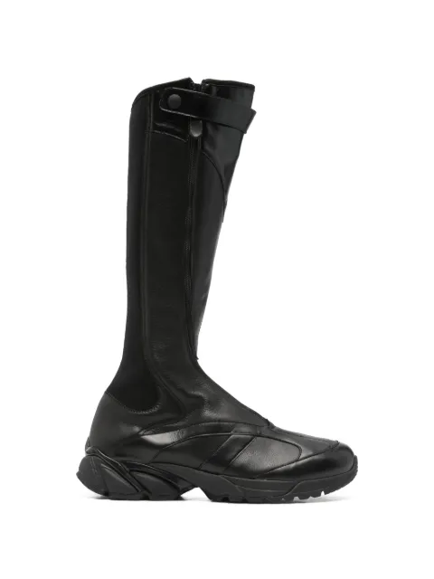 OUR LEGACY panelled zip boots Black A2267BM