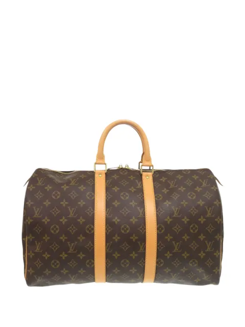 Louis Vuitton Pre-Owned 1999 Monogram Keepall 45 travel bag Brown 8RR9Z4OQ9SCOL8V6