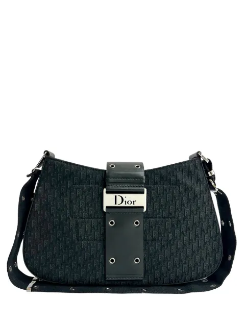 Christian Dior Pre-Owned 2000-2026 Canvas Street Chic Columbus shoulder bag Black 0A6V7IQ2MTLJ8UMI