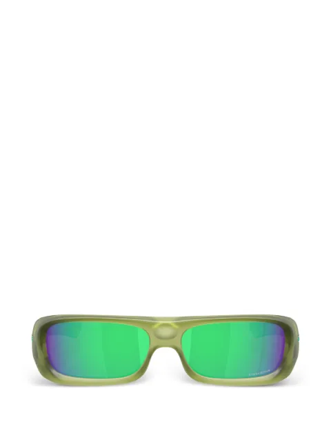 Oakley rectangle-frame sunglasses Green OO9520
