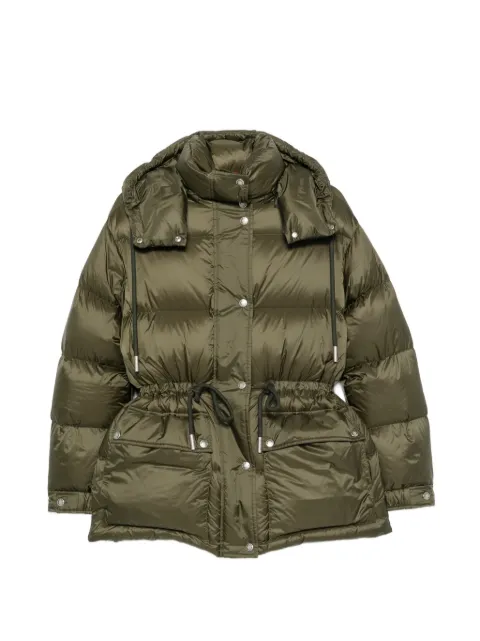 Moncler Sesie drawstring-waist jacket Green L20931A00115597YF