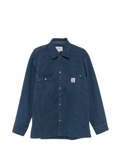 Carhartt WIP Parrish shirt jacket Blue I036485