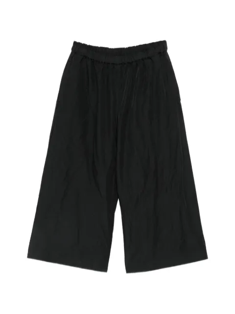 Comme Des Garçons Comme Des Garçons elasticated-waist trousers Black RQP007