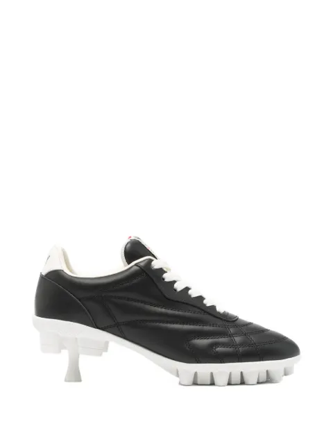 Maison MIHARA YASUHIRO quilted kitten-heel sneakers Black B16FW713