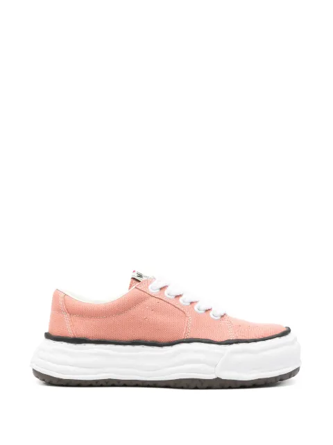 Maison MIHARA YASUHIRO lace-up sneakers Pink A16FW703