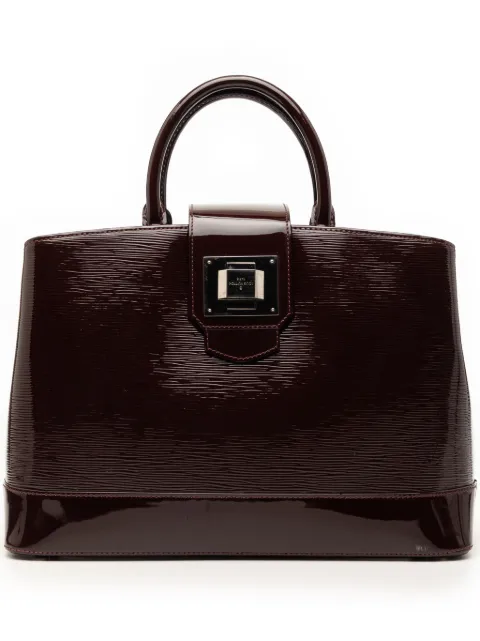 Louis Vuitton Pre-Owned 2011 Electric Epi Mirabeau GM satchel Purple C9K2FH1JMI257DC2