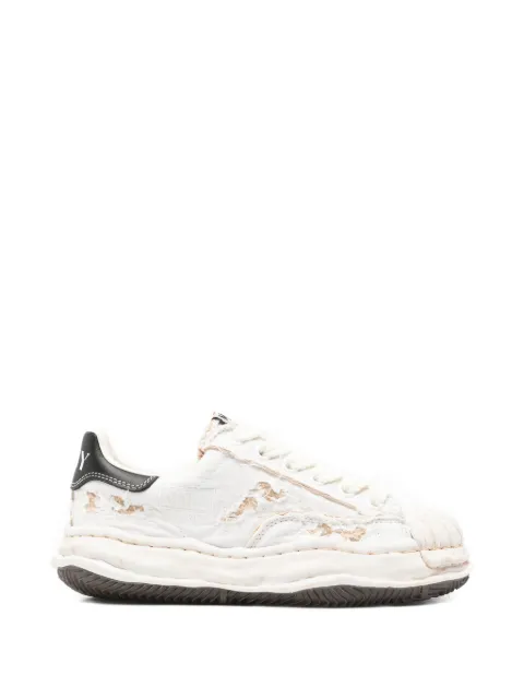 Maison MIHARA YASUHIRO Blakey distressed sneakers White A16FW729