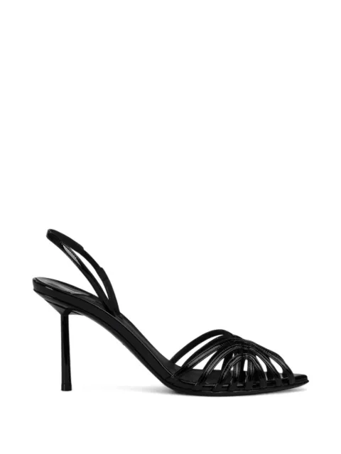 Le Silla Embrace strappy patent-finish sandals Black 6609F080BXPPGSL