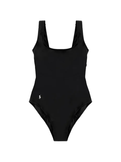 Polo Ralph Lauren Martinique Pony-embroidered swimsuit Black 21655310BLACK