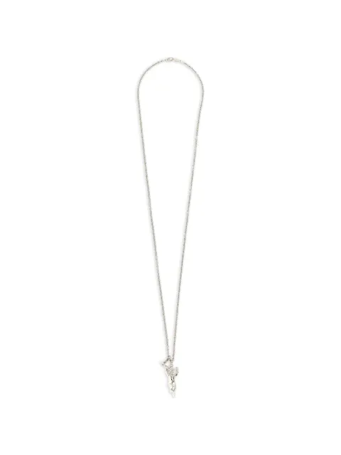 Vivienne Westwood Satyr Orb necklace Silver 630203FS02P019