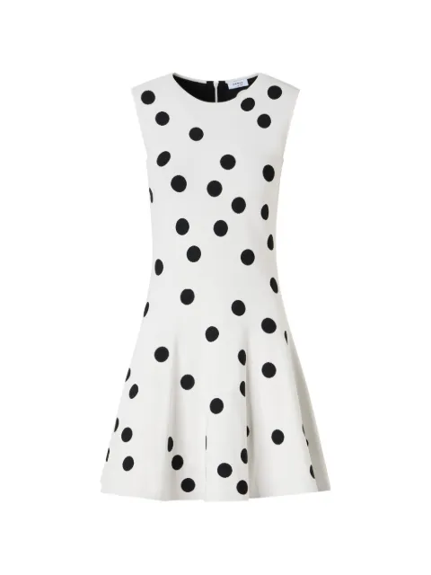 Akris Punto polka-dot sleeveless dress White 592300734006119