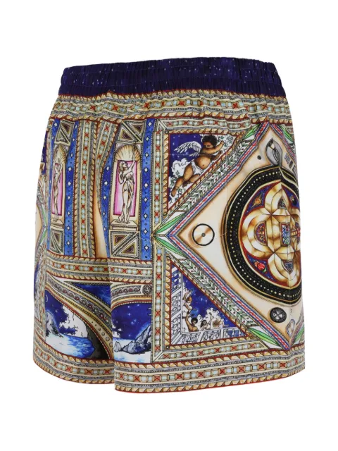 Casablanca graphic-print shorts Neutrals WSS26TR40404