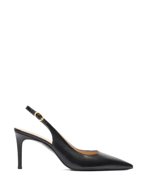 Stuart Weitzman Stuart Power pointed-toe slingback pumps Black SK668BLK
