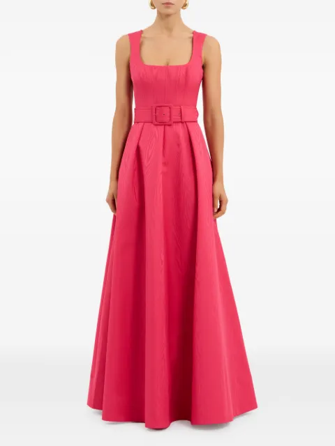 Rebecca Vallance Rosalia belted gown Pink 26021709