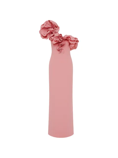 Rebecca Vallance Ella one-shoulder maxi dress Pink 26021603