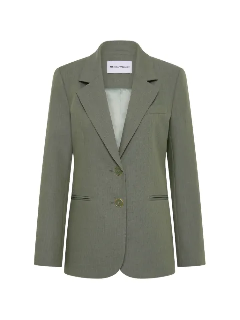 Rebecca Vallance Reese single-breasted blazer Green 26024379