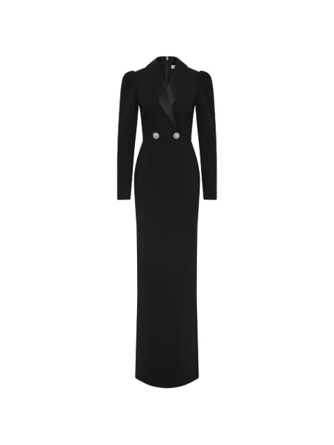 Rebecca Vallance Symphony crystal-embellished gown Black 26021587