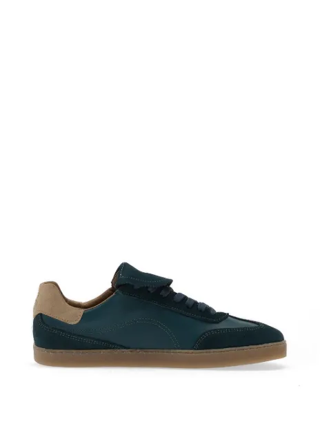 GROUNDIES suede-panelled sneakers Blue GND1102995141