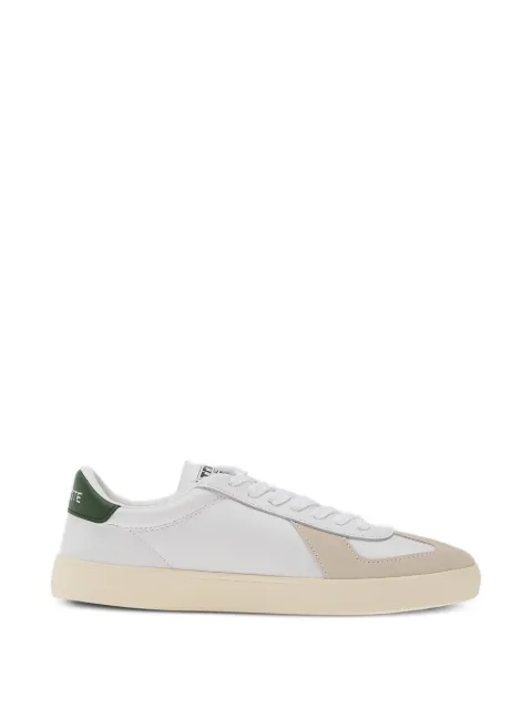 Lacoste logo-patch panelled sneakers White 749SMA006365T