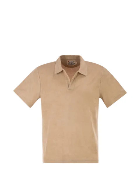 MC2 Saint Barth terry-cloth polo shirt Neutrals JER000100152L