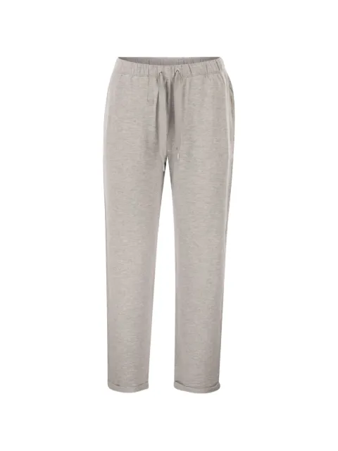 Majestic Filatures drawstring track pants Grey E26M003FPA023004