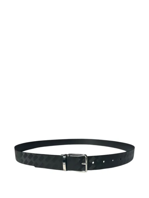 Montblanc Extreme 3.0 leather belt Black 222185NA