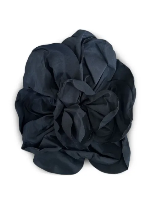Douuod floral-detail scrunchie Black ADONISDDF01997