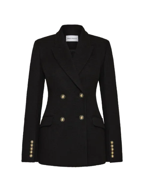 Rebecca Vallance Stargazing double-breasted buttoned blazer Black 26024368