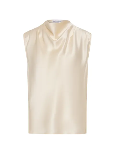 Rebecca Vallance Montague cowl-neck top Neutrals 26012645
