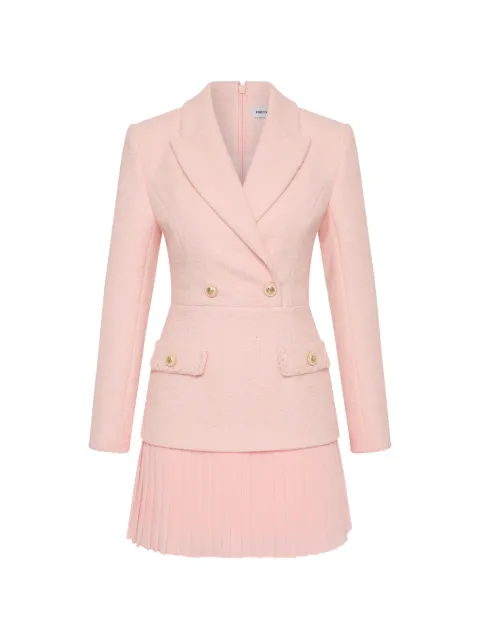 Rebecca Vallance Elvie pleated-skirt mini dress Pink 26021751