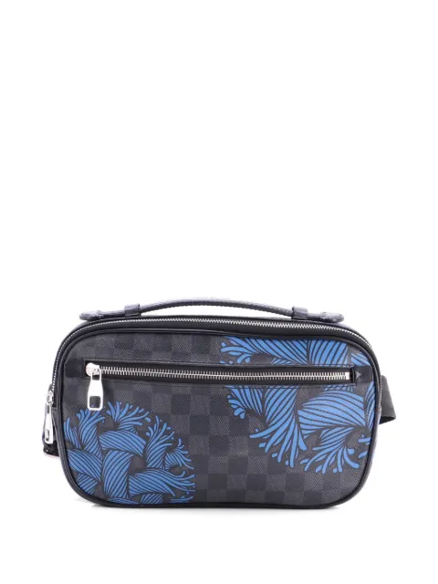 Louis Vuitton Pre-Owned Ambler Waist Bag Limited Edition Nemeth Damier Graphite belt bag Black UME1DT10MH27HR8B