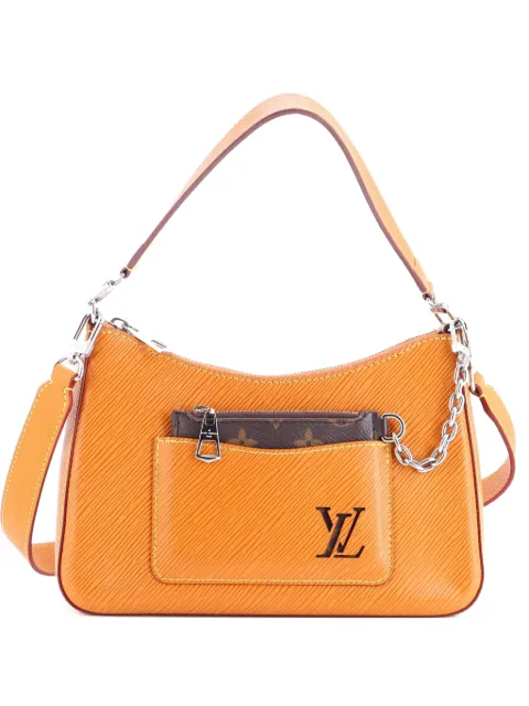 Louis Vuitton Pre-Owned Marelle Handbag Epi Leather hobo bag Brown TOJ5ISGA8N7S4CWA