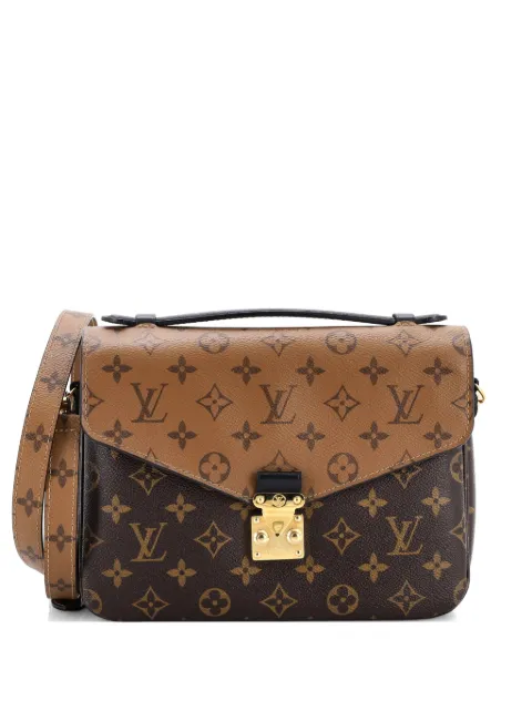 Louis Vuitton Pre-Owned Pochette Metis Reverse Monogram Canvas crossbody bag Brown N8HD9Y7V78MUTIAN