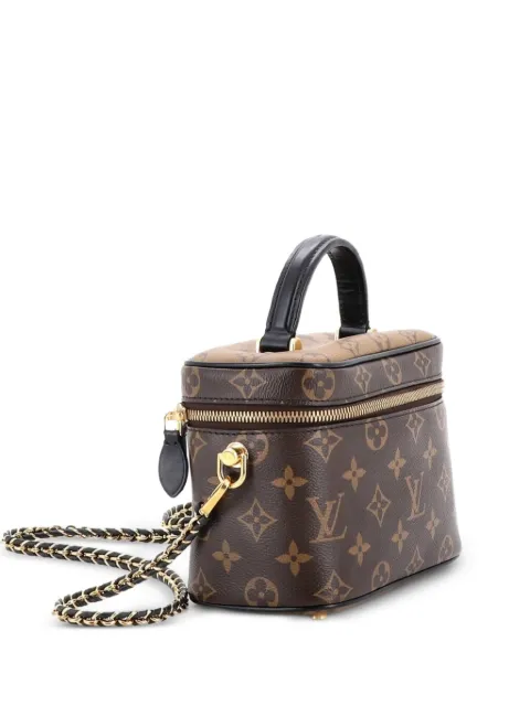 Louis Vuitton Pre-Owned Vanity Handbag Reverse Monogram Canvas PM satchel Brown L1Z11VIQTI46KROP