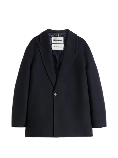 Jil Sander peaked-lapel jacket Blue J54AF0001J40352